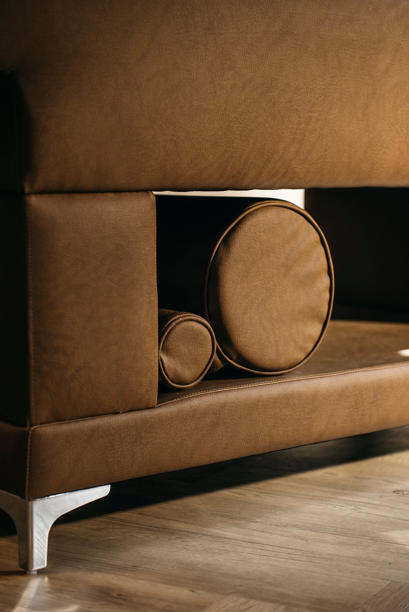 Charlie Bolster Set - Plush + Oak (start) (tobacco) #color_tobacco