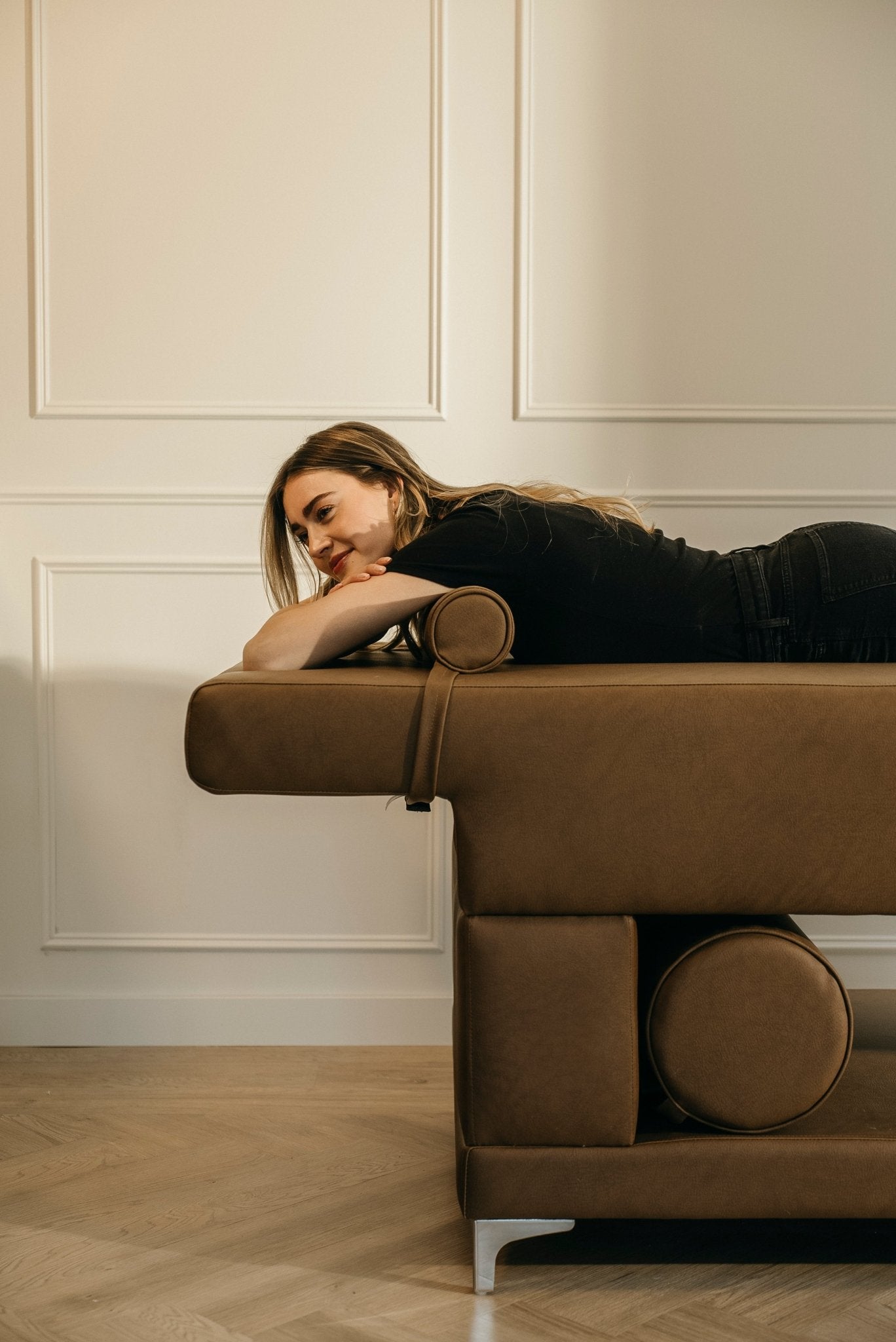 Charlie Bolster Set - Plush + Oak (start)