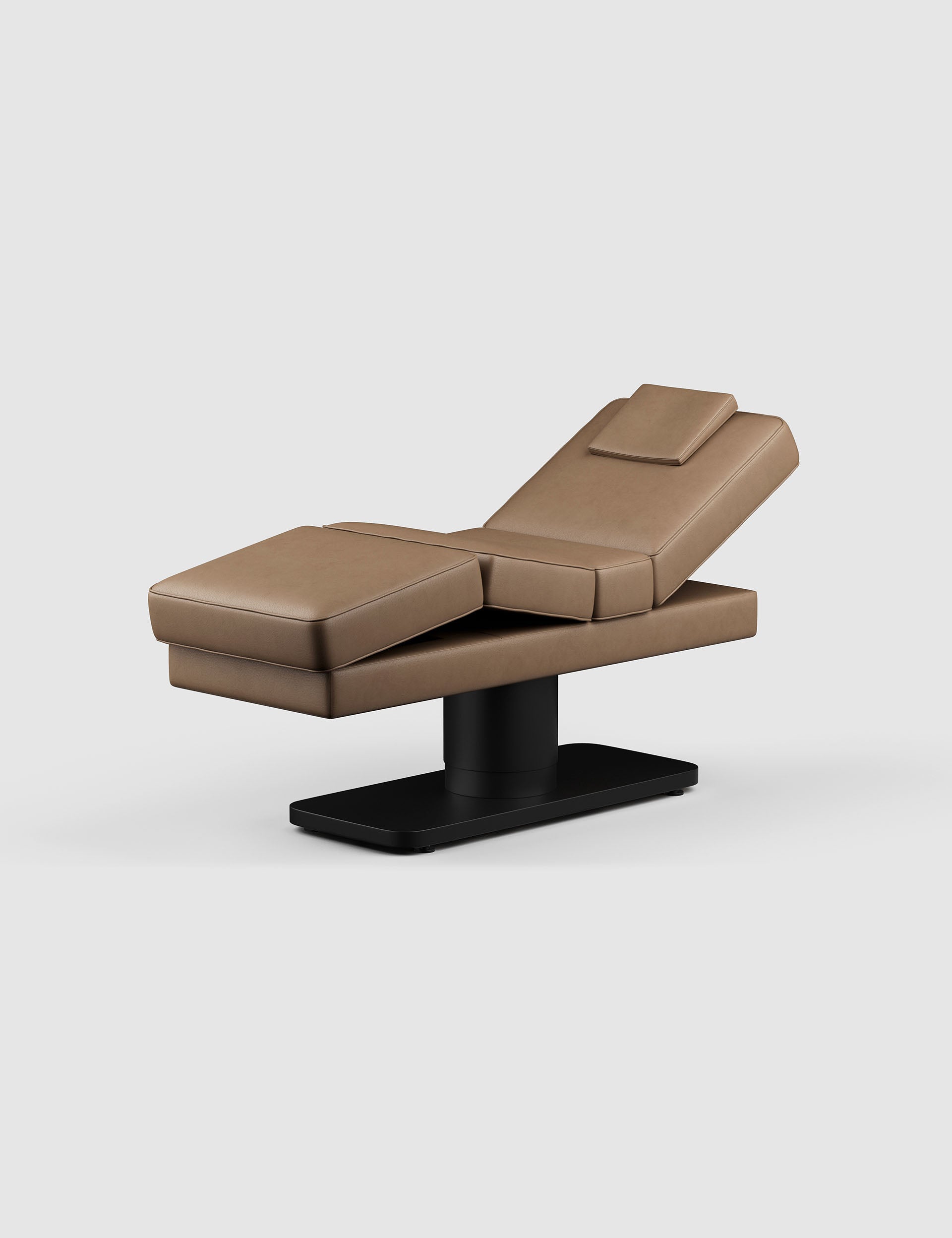 Oxford Full - Brow bed by Plush+Oak, Oxford Full- Lash bed by Plush+Oak, Oxford Full - PMU bed by Plush+Oak, #color_cappuccino