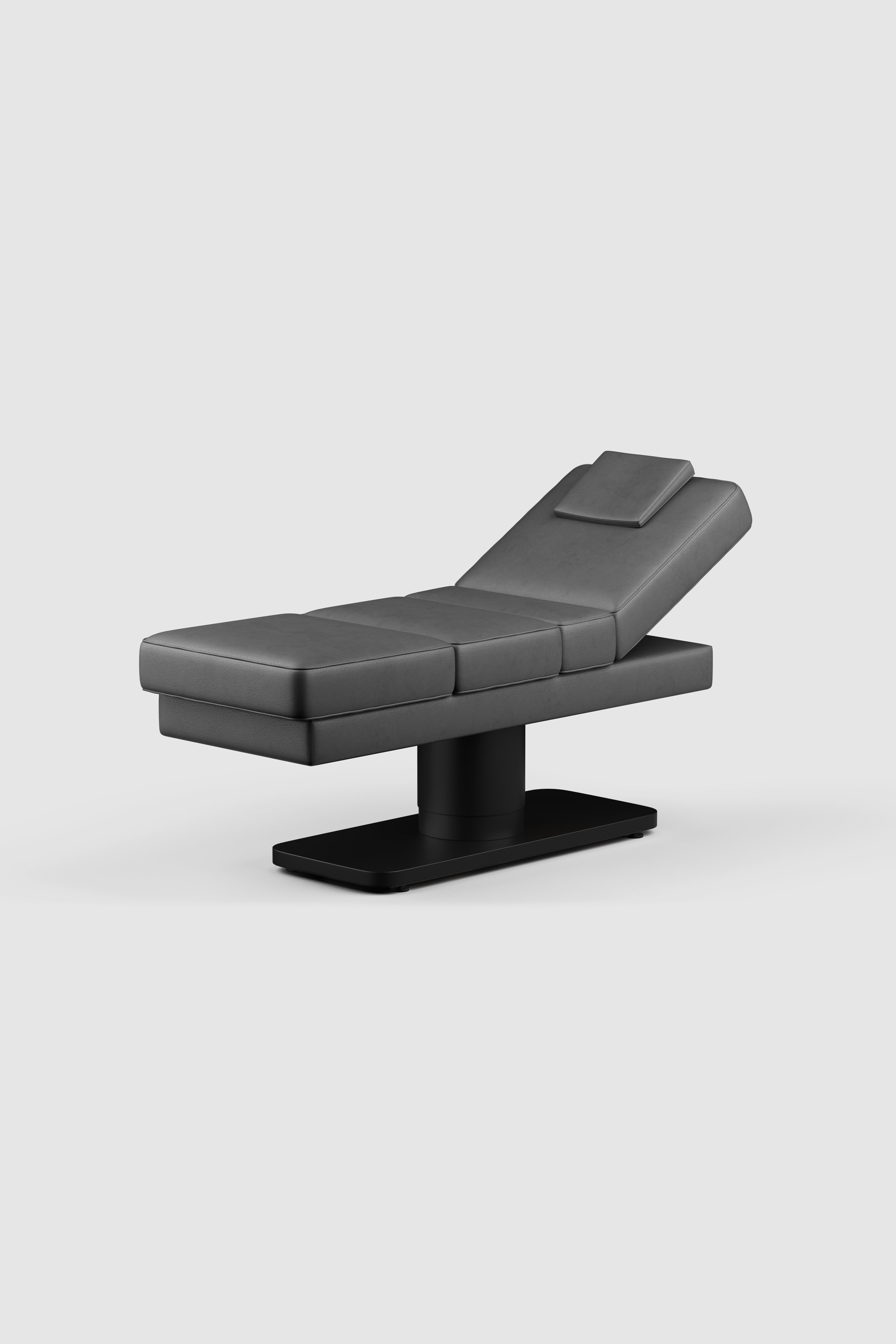 Oxford Full - Brow bed by Plush+Oak, Oxford Full- Lash bed by Plush+Oak, Oxford Full - PMU bed by Plush+Oak, #color_charcoal