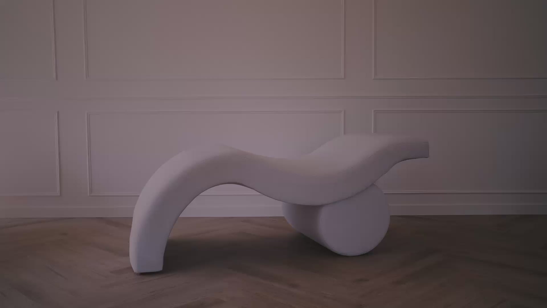 Load video: <p>Striking Curves, Anti-Gravity feel, and a statement that exudes effortless, minimalist luxury while eliminating pressure points for clients. </p>
