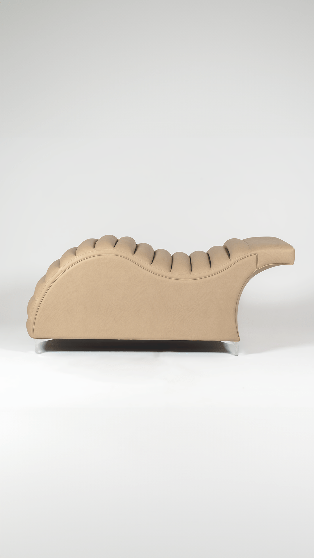 Ready To Ship Edda Cloud® - Cavaletti Vegan Leather in Cashew - Plush + Oak