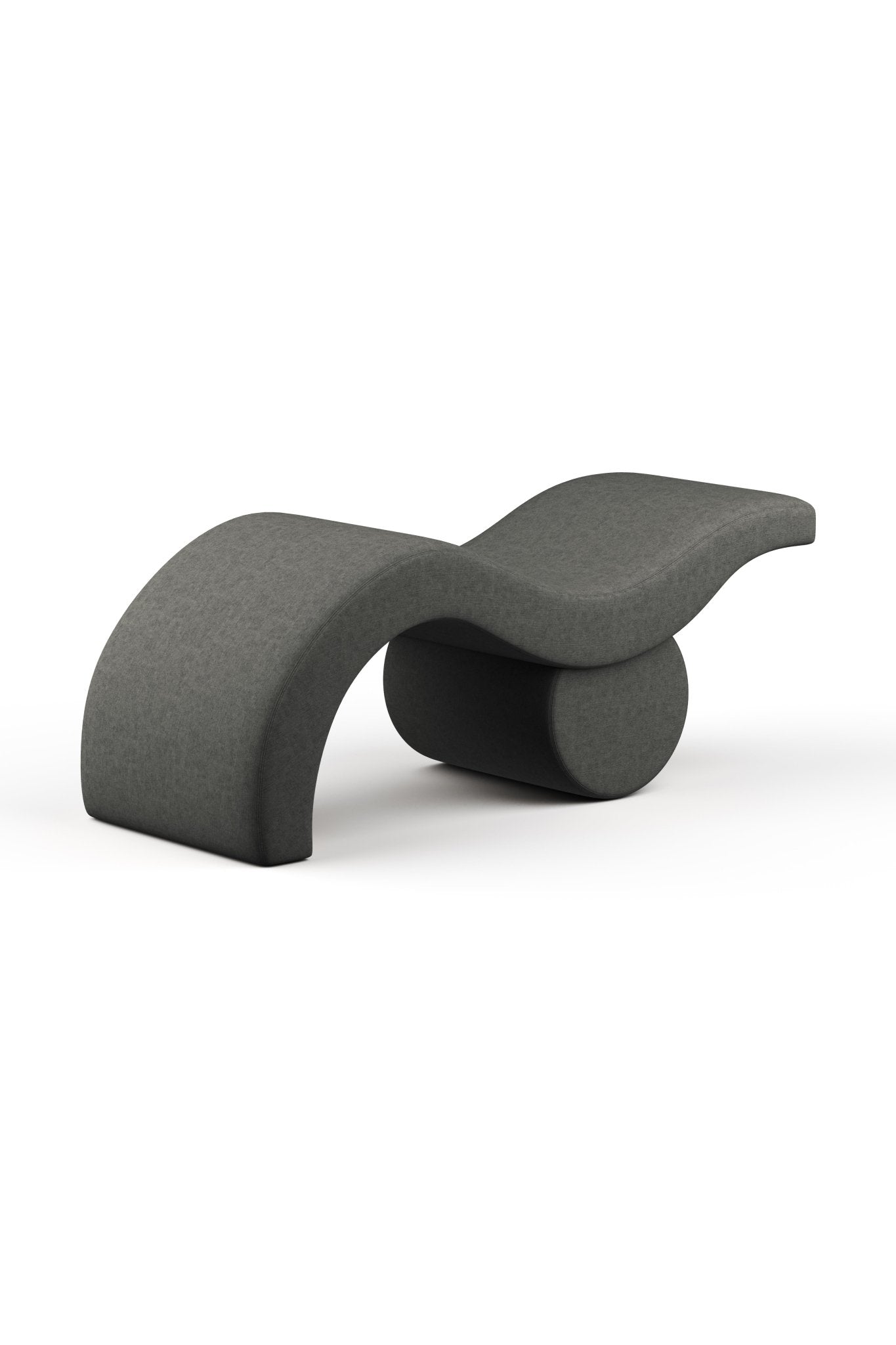 Brynn® Ergonomic in Duralinen - Plush + Oak (Gunmetal)