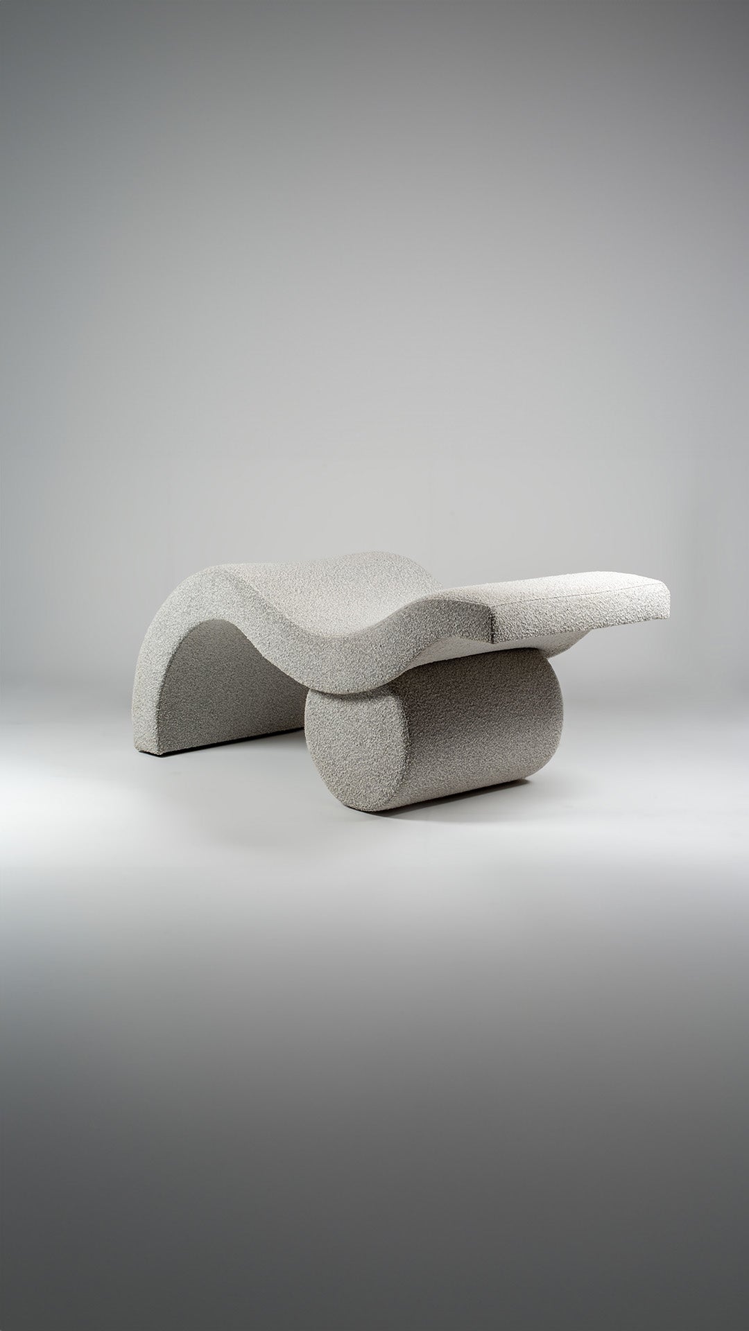 Ready to Ship Brynn® - PerformaBoucle in Domino - Plush + Oak