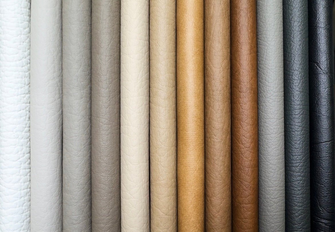 Color Swatches - Cavaletti Vegan Leather - Plush + Oak