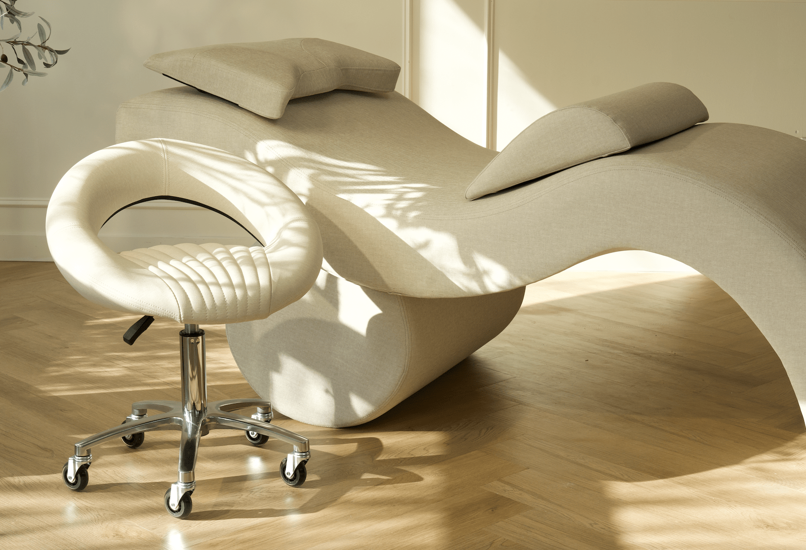 Plush Client Pillow - Plush + Oak