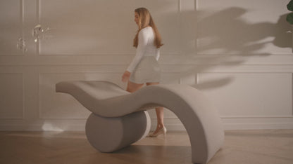 Brynn® Ergonomic Salon Bed - Shade Bone